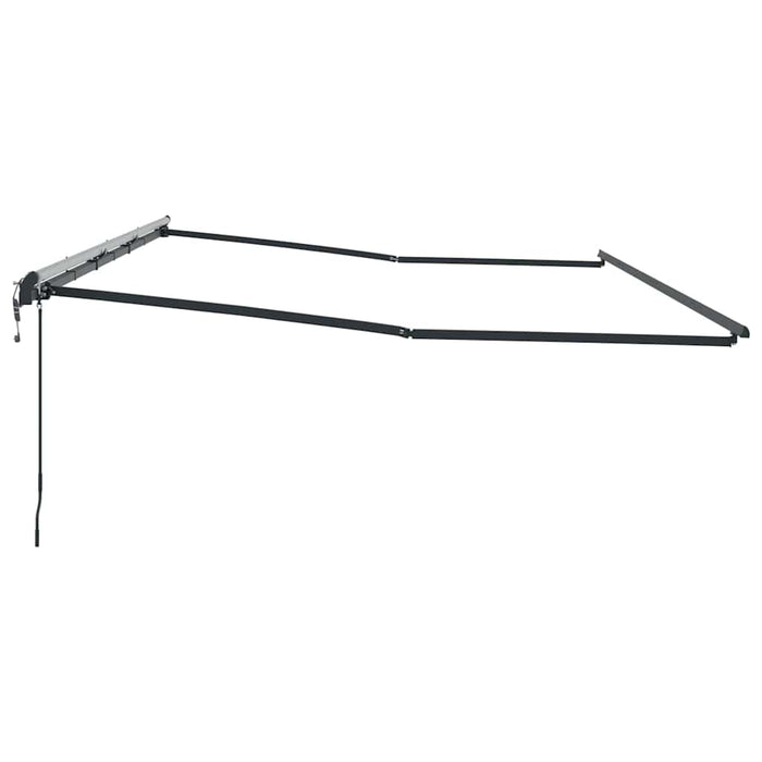 Cadru de copertină Antracit 600 × 300 cm Aluminiu WALTI