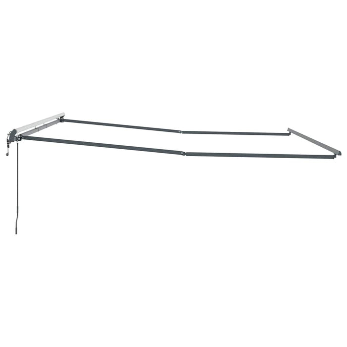 Cadru de copertină Antracit 400 × 350 cm Aluminiu WALTI