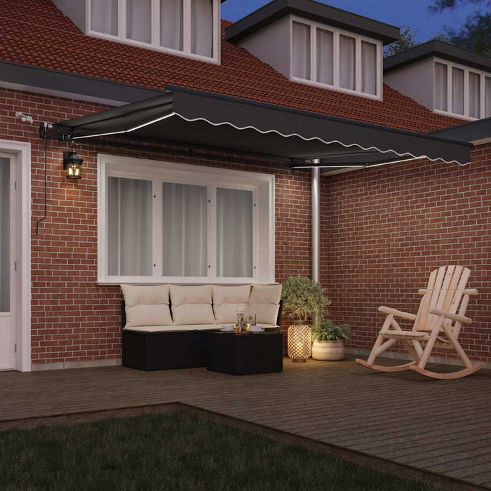 Cadru de copertină Antracit 300 x 250 cm Aluminiu WALTI