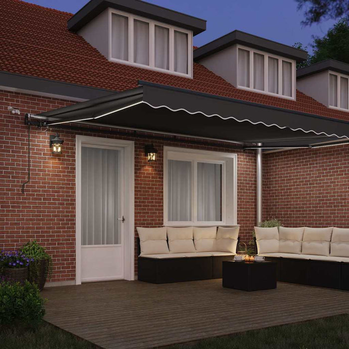 Cadru de copertină Antracit 450 × 300 cm Aluminiu WALTI