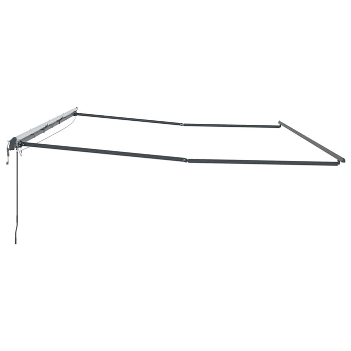 Cadru de copertină Antracit 600 × 300 cm Aluminiu WALTI