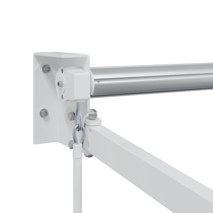 Cadru de marchiză electric cu LED și senzor 5 x 3,5 m Antracit WALTI