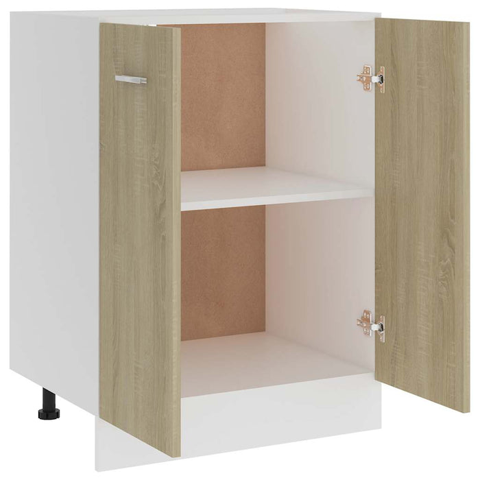 Dulap inferior “Lyon”, stejar sonoma, 60x46x81,5 cm WALTI