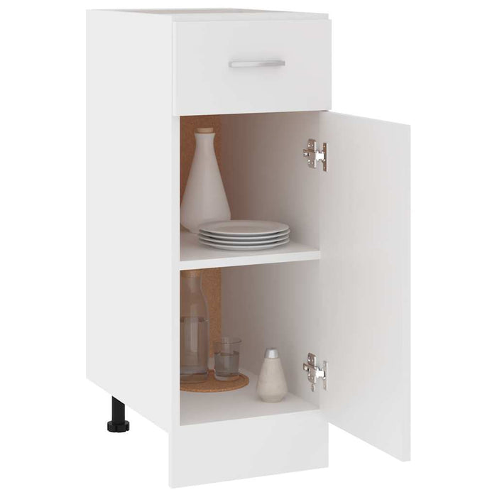 Dulap inferior cu sertar “Lyon”, alb, 30x46x81,5 cm WALTI