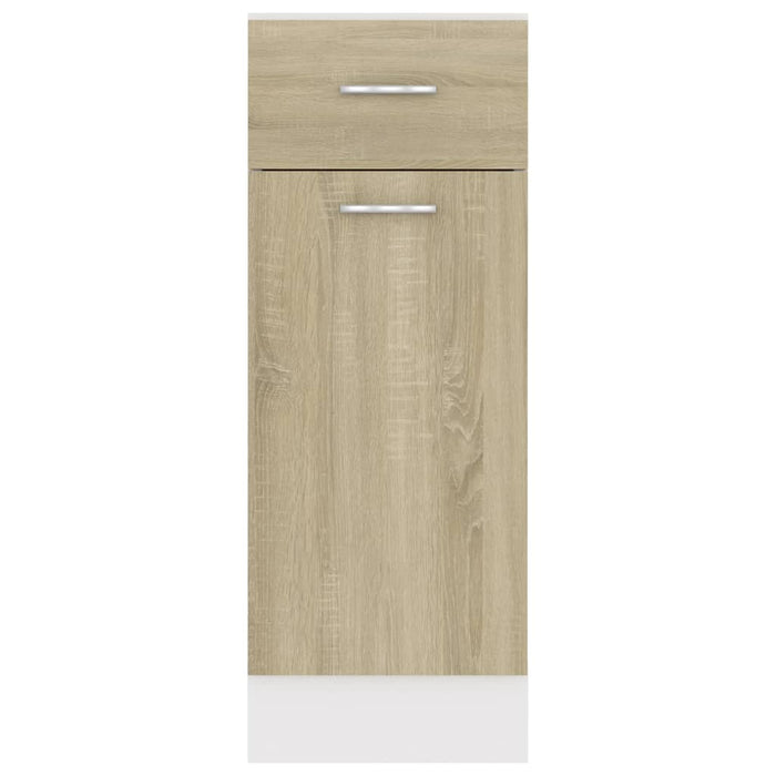 Dulap inferior cu sertar “Lyon”, stejar sonoma, 30x46x81,5 cm WALTI