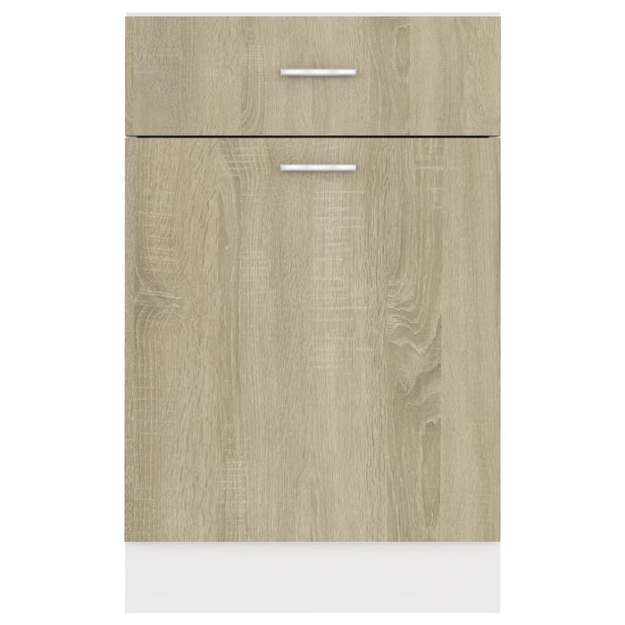 Dulap inferior cu sertar “Lyon”, stejar Sonoma, 50x46x81,5 cm - WALTI WALTI