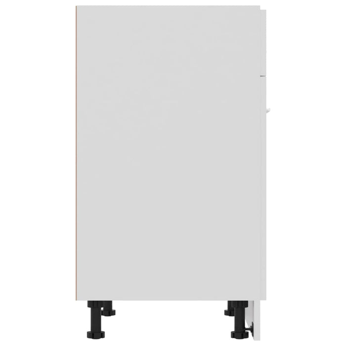 Dulap inferior cu sertar “Lyon”, alb, 60x46x81,5 cm WALTI