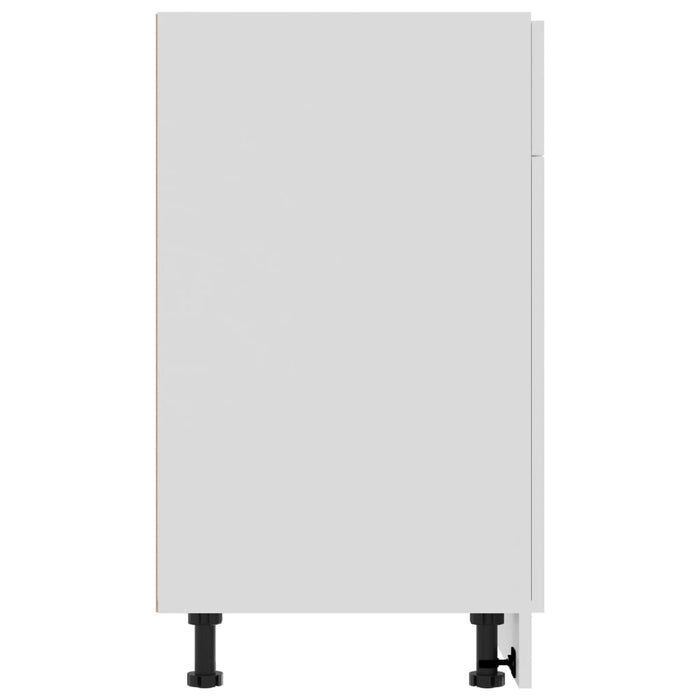 Dulap inferior cu sertar “Lyon”, alb, 80x46x81,5 cm WALTI