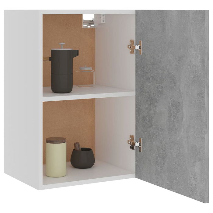 Dulap suspendat “Lyon”, gri beton, 39,5x31x60 cm - WALTI WALTI