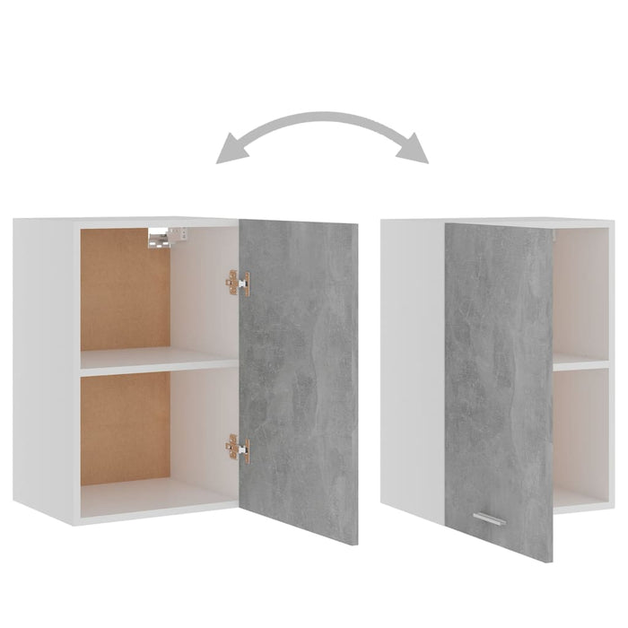 Dulap suspendat “Lyon”, gri beton, 39,5x31x60 cm - WALTI WALTI