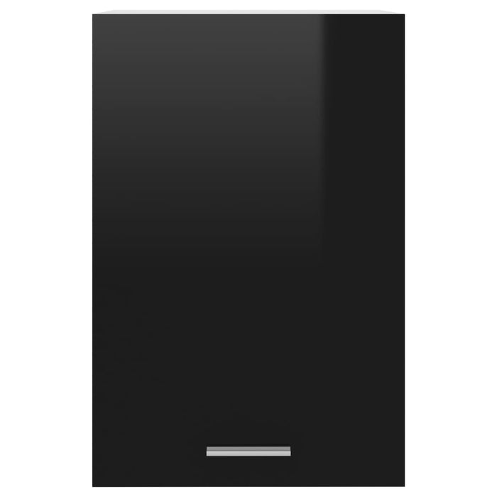 Dulap suspendat “Lyon” negru extralucios 39,5x31x60 cm WALTI