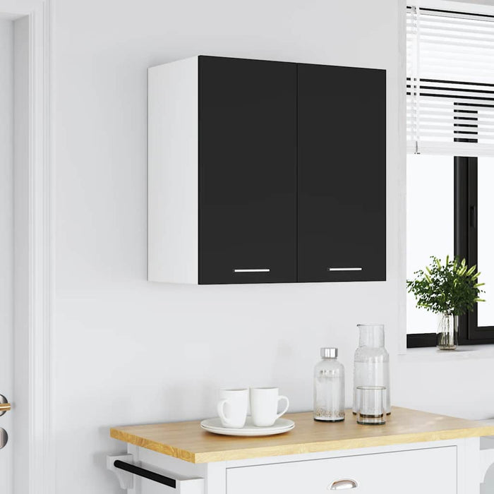 Dulap suspendat “Lyon”, negru, 60 x 31 x 60 cm, lemn prelucrat WALTI
