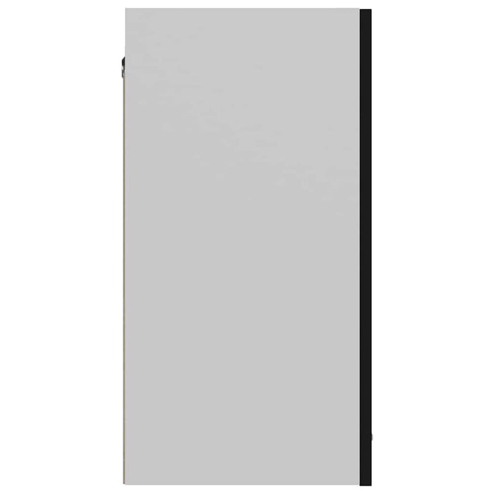 Dulap suspendat “Lyon”, negru, 60 x 31 x 60 cm, lemn prelucrat WALTI