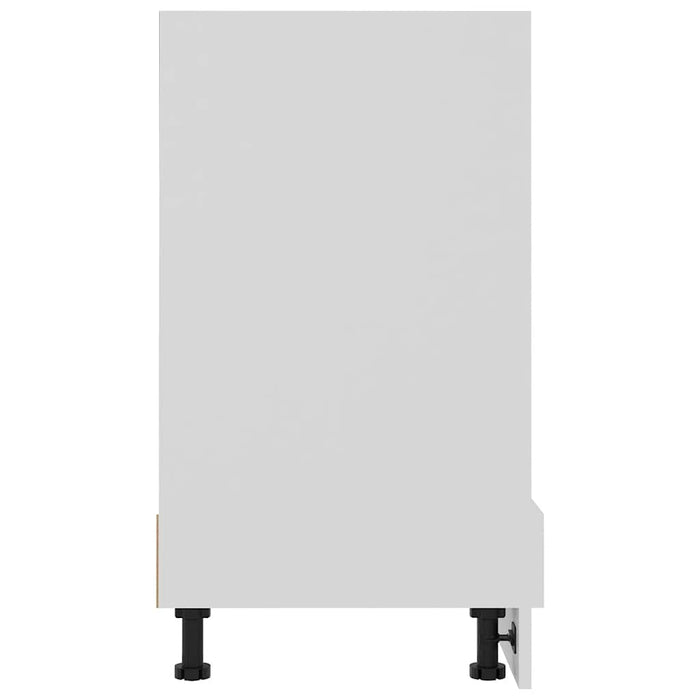 Dulap pentru cuptor "Riga", alb, 60x46x81,5 cm, lemn prelucrat WALTI