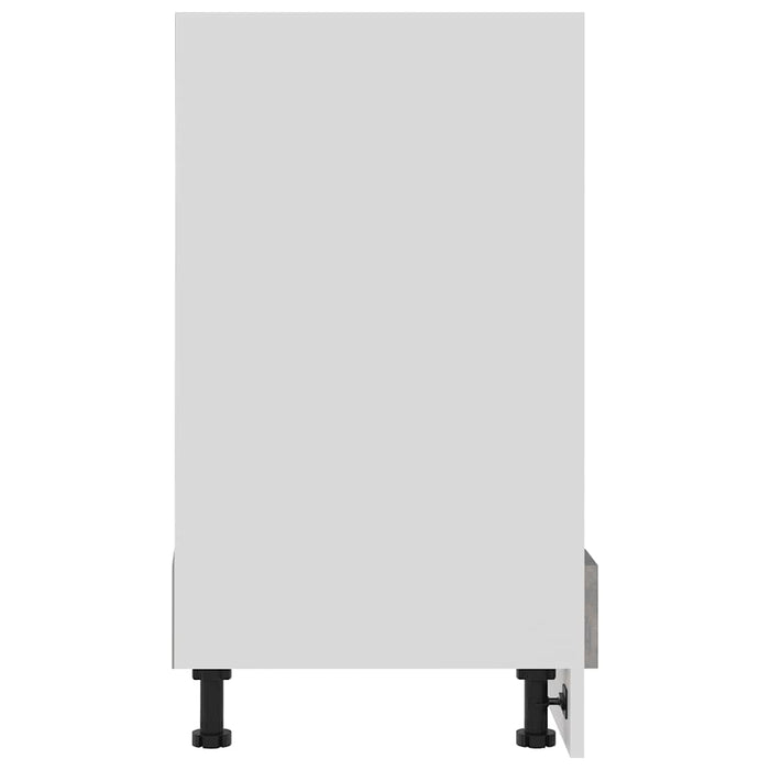 Dulap pentru cuptor "Riga", gri beton, 60x46x81,5 cm WALTI