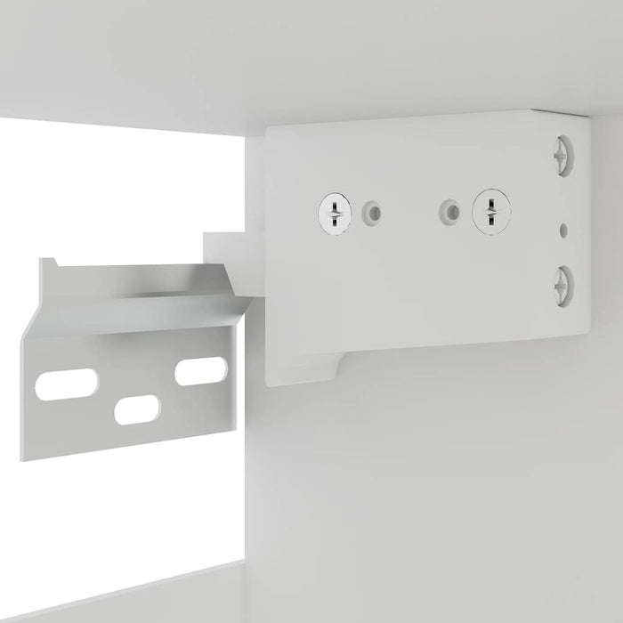 Dulap de sticlă suspendat “Lyon” gri beton 60x31x60 cm WALTI