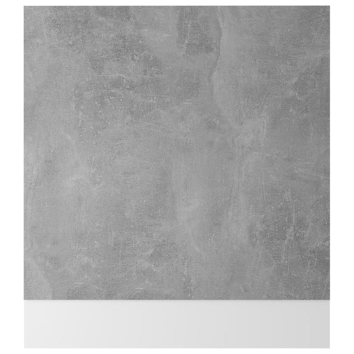 Panou frontal mașină spălat vase “Lyon”, gri beton 59,5x3x67 cm WALTI