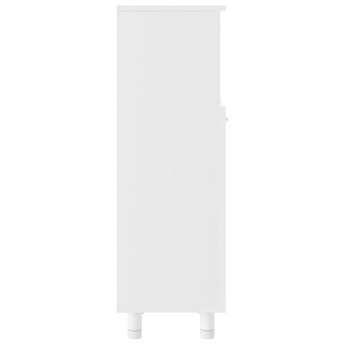 Dulap de baie, alb, 30x30x95 cm, lemn prelucrat - WALTI WALTI