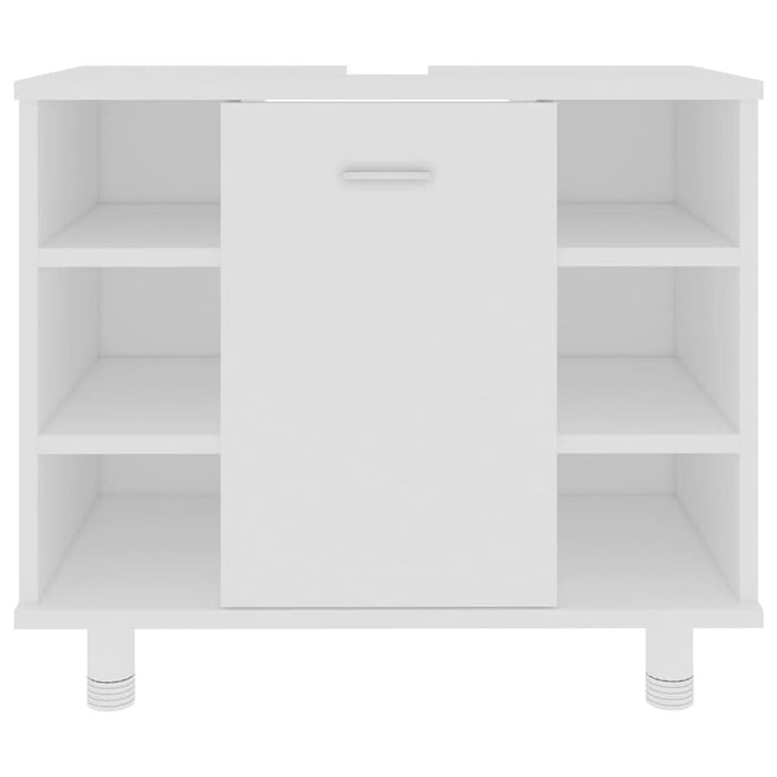 Dulap de baie, alb, 60x32x53,5 cm, lemn prelucrat - WALTI WALTI