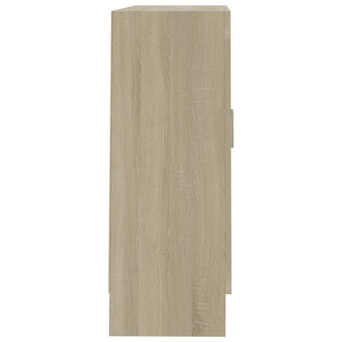 Bibliotecă, stejar Sonoma, 82,5x30,5x80 cm, lemn prelucrat WALTI