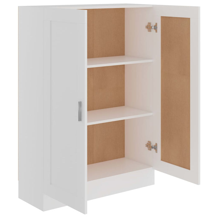 Bibliotecă, alb, 82,5 x 30,5 x 115 cm, lemn prelucrat WALTI