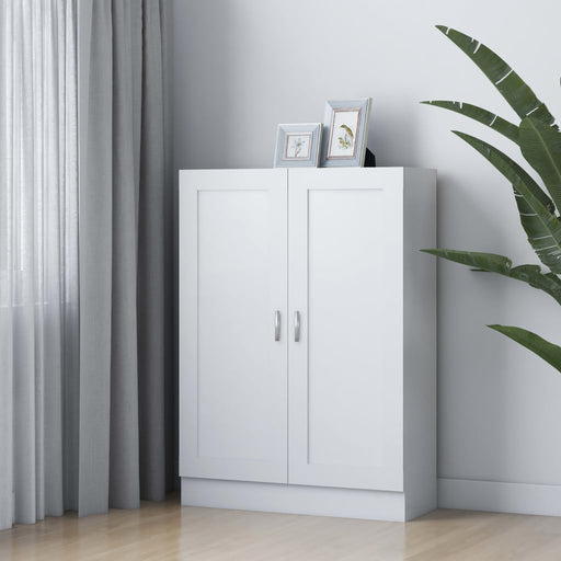 Bibliotecă, alb, 82,5 x 30,5 x 115 cm, lemn prelucrat - WALTI WALTI