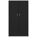 Bibliotecă, negru, 82,5x30,5x150 cm, lemn prelucrat - WALTI WALTI