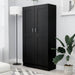 Bibliotecă, negru, 82,5x30,5x150 cm, lemn prelucrat - WALTI WALTI