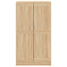 Bibliotecă, stejar Sonoma, 82,5x30,5x150 cm, lemn prelucrat - WALTI WALTI
