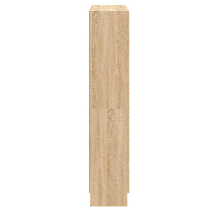 Bibliotecă, stejar Sonoma, 82,5x30,5x150 cm, lemn prelucrat - WALTI WALTI