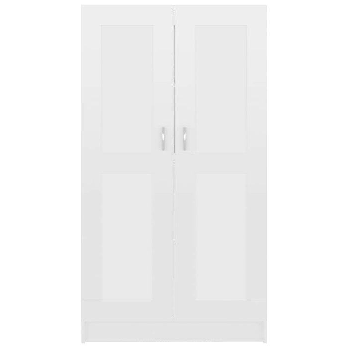 Bibliotecă, alb extralucios, 82,5x30,5x150 cm, lemn prelucrat - WALTI WALTI