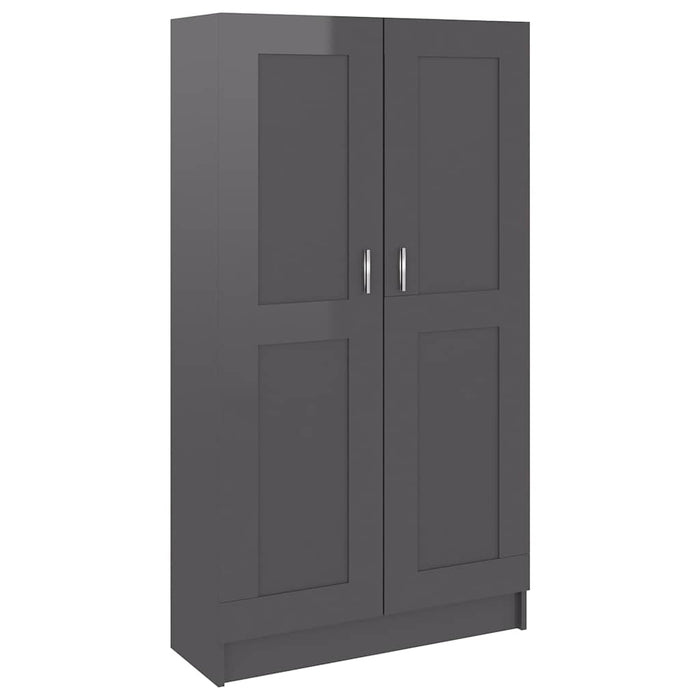 Bibliotecă, gri extralucios, 82,5 x 30,5 x 150 cm, PAL WALTI
