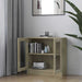 Dulap cu vitrină, stejar sonoma 82,5x30,5x80 cm lemn prelucrat - WALTI WALTI
