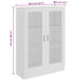 Dulap cu vitrină, alb, 82,5 x 30,5 x 115 cm, lemn prelucrat - WALTI WALTI