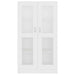 Dulap cu vitrină, alb, 82,5x30,5x150 cm, lemn prelucrat - WALTI WALTI