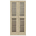 Dulap vitrină, stejar sonoma 82,5x30,5x185 cm lemn prelucrat - WALTI WALTI