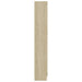 Dulap vitrină, stejar sonoma 82,5x30,5x185 cm lemn prelucrat - WALTI WALTI