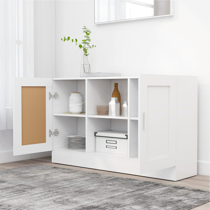 Dulap, alb, 120x30,5x70 cm, lemn prelucrat - WALTI WALTI