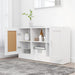 Dulap, alb, 120x30,5x70 cm, lemn prelucrat - WALTI WALTI