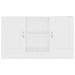 Dulap, alb, 120x30,5x70 cm, lemn prelucrat - WALTI WALTI