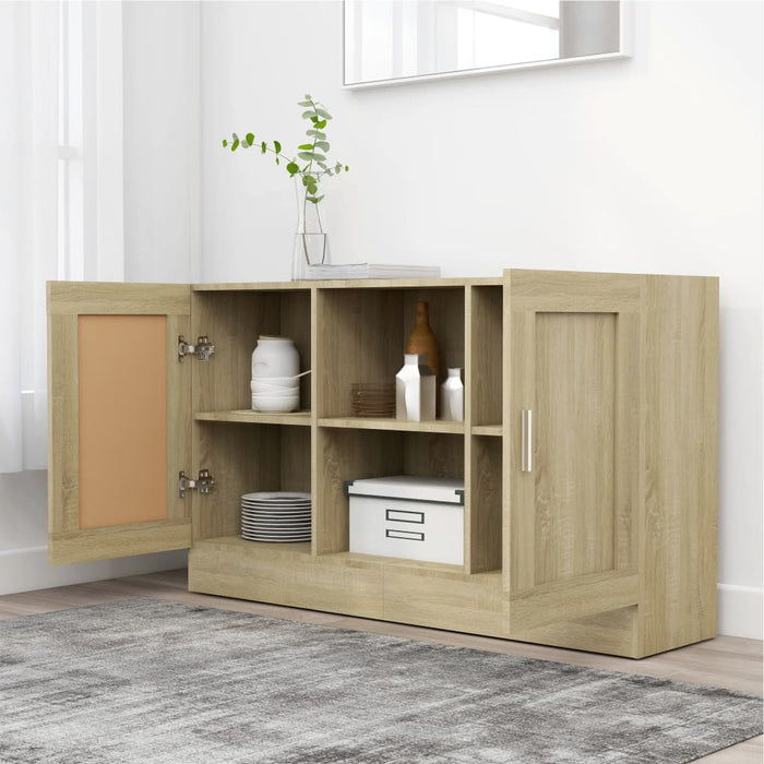 Dulap, stejar sonoma, 120x30,5x70 cm, lemn prelucrat - WALTI WALTI