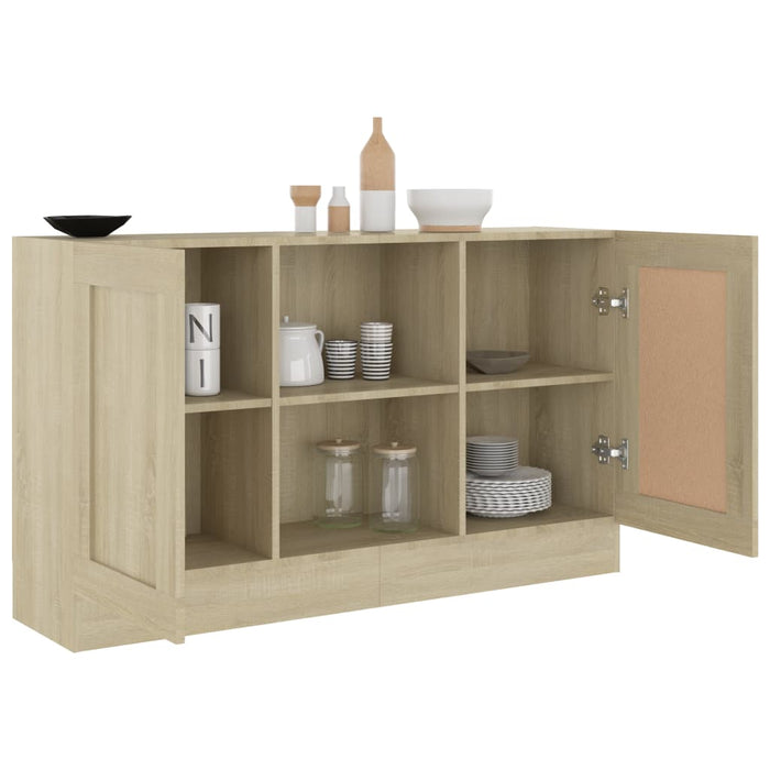 Dulap, stejar sonoma, 120x30,5x70 cm, lemn prelucrat - WALTI WALTI