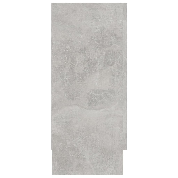 Dulap, gri beton, 120x30,5x70 cm, lemn prelucrat WALTI