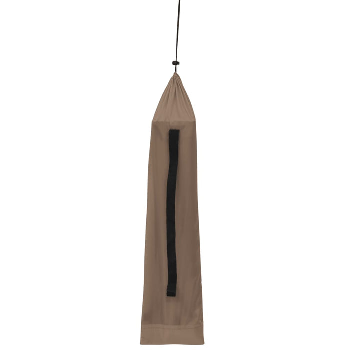 Pat de camping, gri taupe, 180x60x19 cm, țesătură oxford & oțel - WALTI WALTI