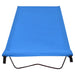 Paturi camping 2 buc. albastru 180x60x19cm țesătură oxford&oțel - WALTI WALTI