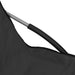 Scaune de plajă pliante, 2 buc., negru, material textil - WALTI WALTI