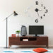 Ceas de perete 3D design modern, negru & alb, 100 cm, XXL - WALTI WALTI