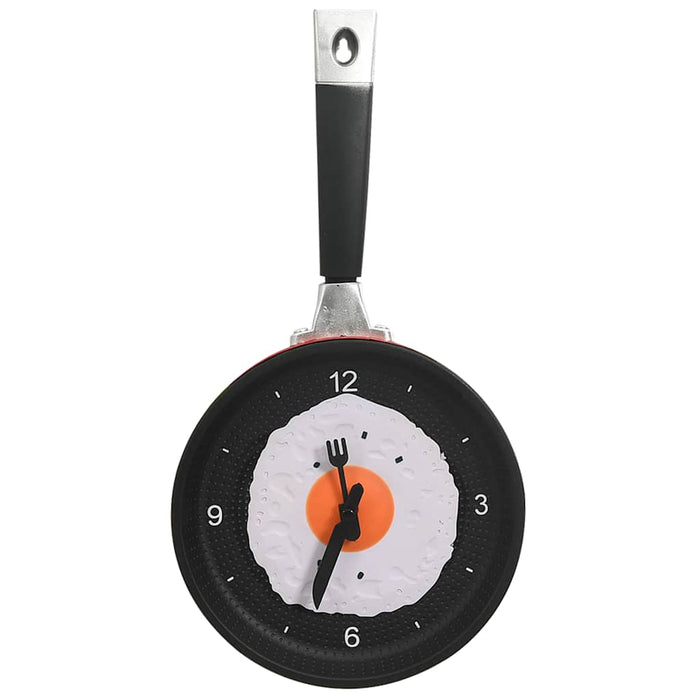 Ceas de perete cu design tigaie cu ou prăjit, 18,8 cm WALTI