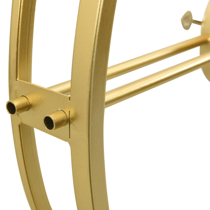Ceas de perete, auriu, 52 cm, fier WALTI