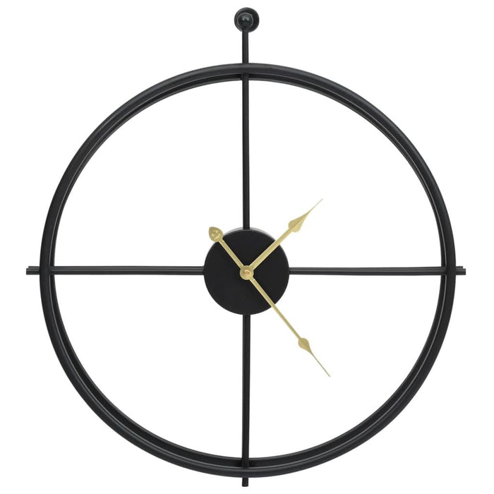 Ceas de perete, negru, 52 cm, fier - WALTI WALTI